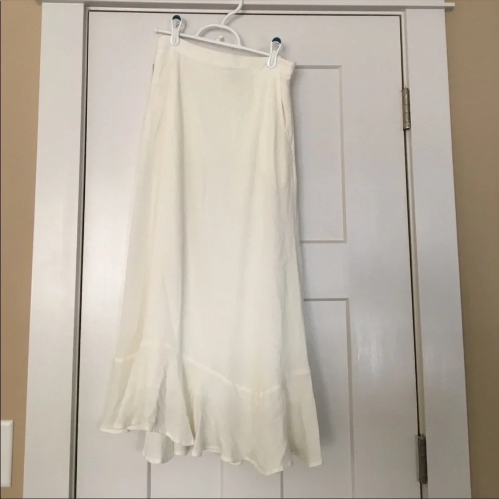 COPY - White Hinge Midi Skirt Size S - Picture 7 of 14